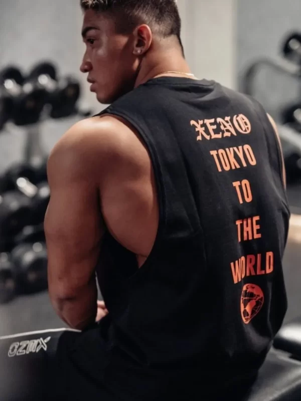 Men's Plus Size Round Neck Tank - Image 3