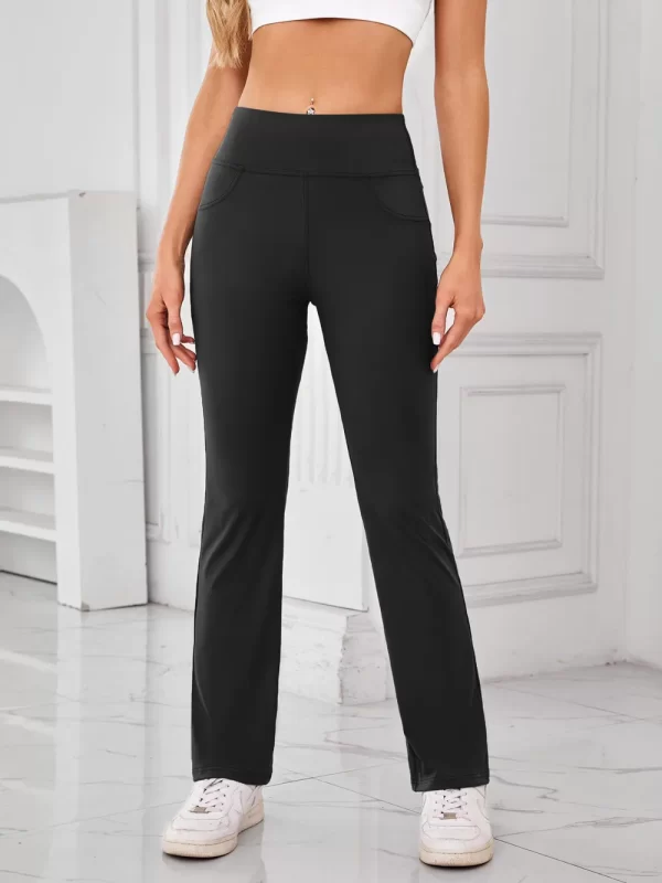 Lovelet High Waist Active Pants with Pockets - Image 16