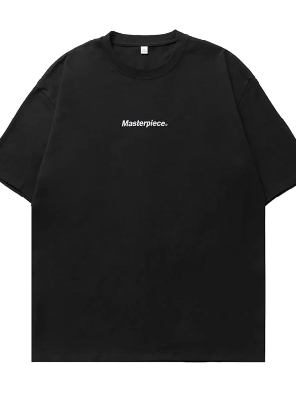 Men's Plus Size Round Neck Half Sleeve T-Shirt - Image 4