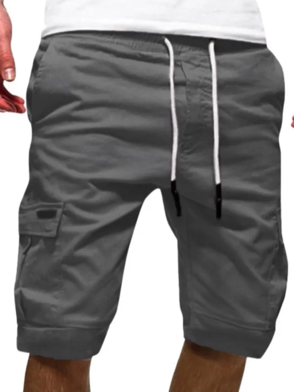 Men's Plus Size Drawstring Shorts - Image 5