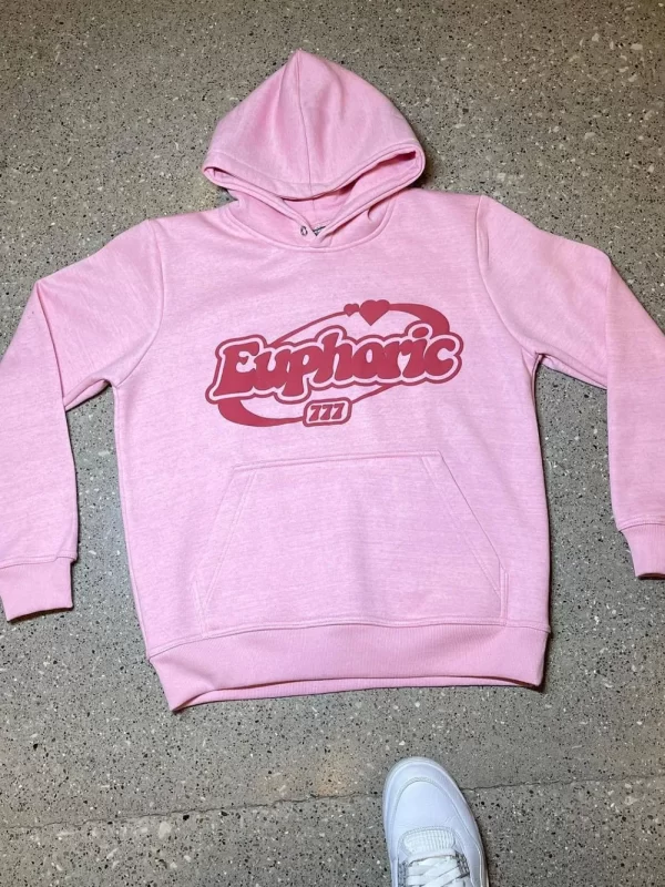 Men's Letter Graphic Long Sleeve Hoodie - Image 2