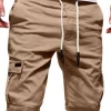 Men's Plus Size Drawstring Shorts