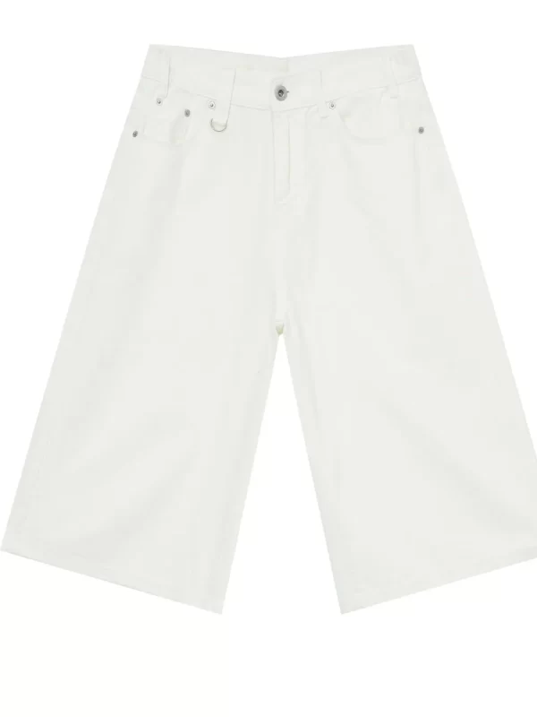 Men's Wide Leg Denim Shorts - Image 4