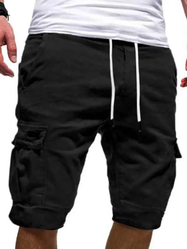 Men's Plus Size Drawstring Shorts - Image 4