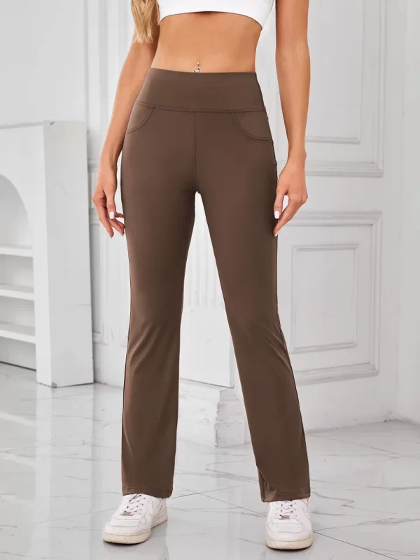 Lovelet High Waist Active Pants with Pockets - Image 4