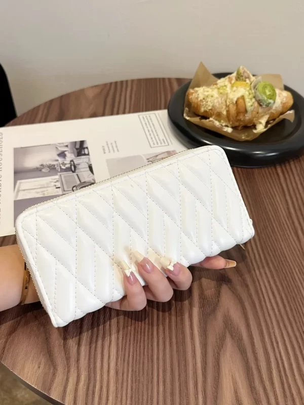 PU Leather Solid Color Wallet - Image 20