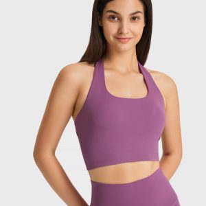 Millennia Breathable Halter Neck Sports Bra