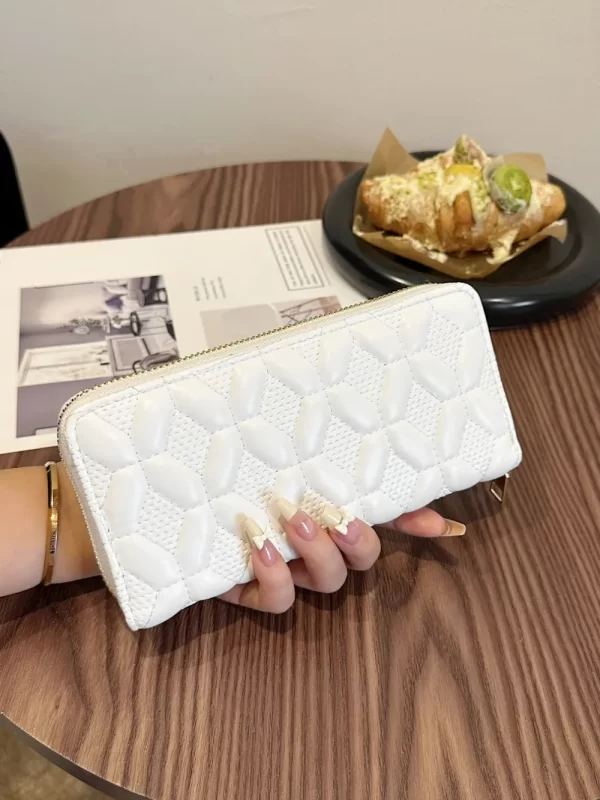 PU Leather Solid Color Wallet - Image 19
