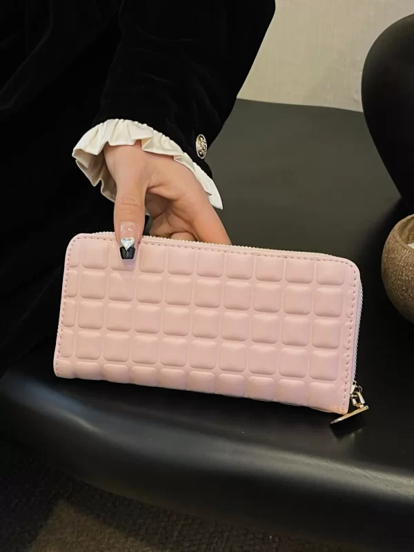 PU Leather Solid Color Wallet - Image 14