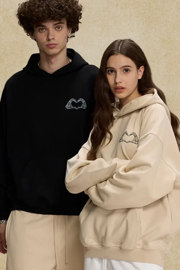 Men's Graphic Long Sleeve Hoodie - Image 3