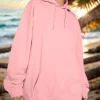 Drawstring Dropped Shoulder Hoodie