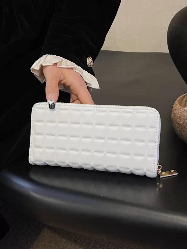 PU Leather Solid Color Wallet - Image 6