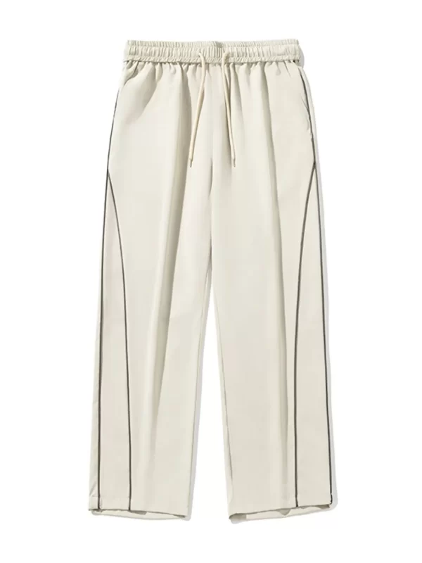 Men's Contrast Straight Sweatpants - Image 2