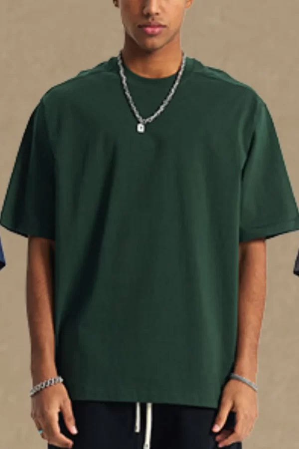 Men's Round Neck Half Sleeve T-Shirt - Image 11