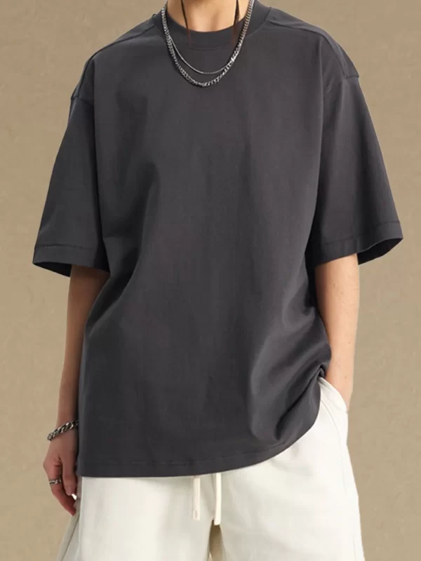 Men's Round Neck Half Sleeve T-Shirt - Image 7