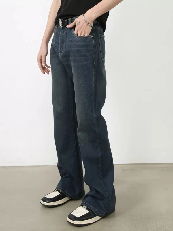 Men's Bootcut Jeans with Pockets - Image 3