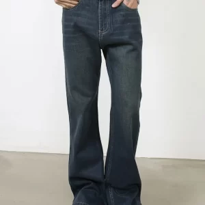Men's Bootcut Jeans with Pockets