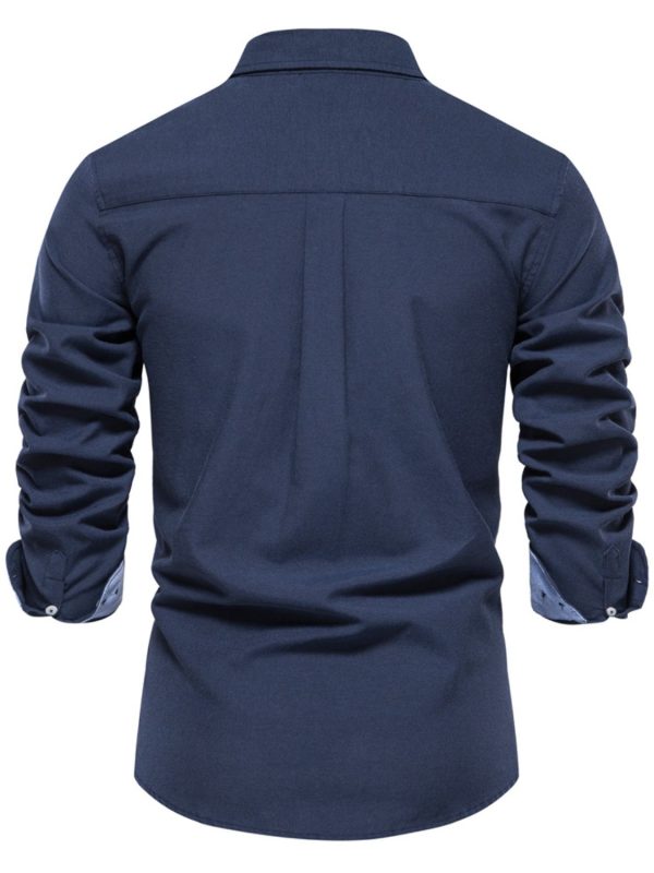 Men's Button Down Collared Neck Shirt - Image 3
