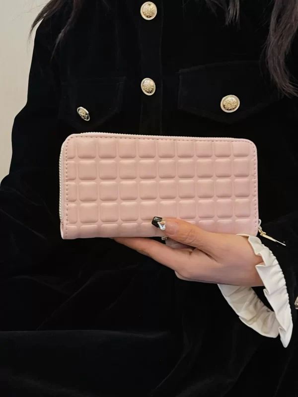 PU Leather Solid Color Wallet - Image 13