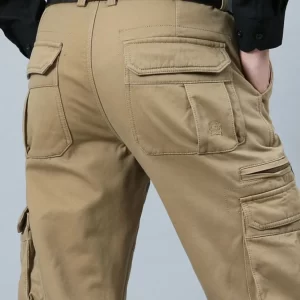 Men's Solid Color Cargo Pants