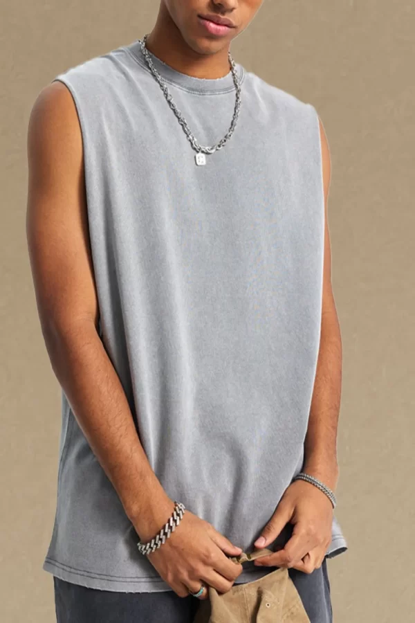 Men's Round Neck Tank - Image 5