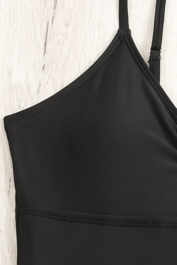 Cutout Spaghetti Strap One-Piece Swimwear - Image 2