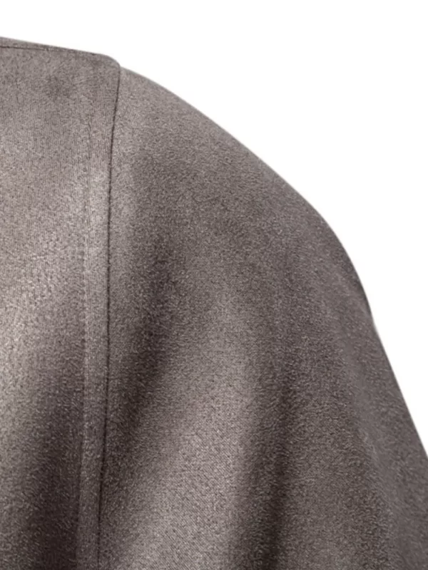 Men's Baseball Collar Snap Down Jacket - Image 6