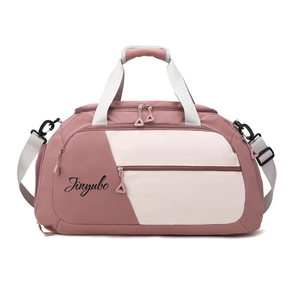 Contrast Nylon Travel Bag - Image 5