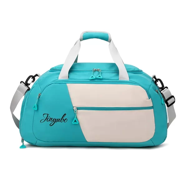 Contrast Nylon Travel Bag - Image 2