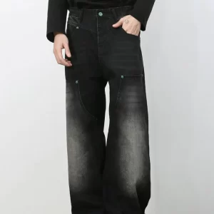 Men's Wide Leg Jeans