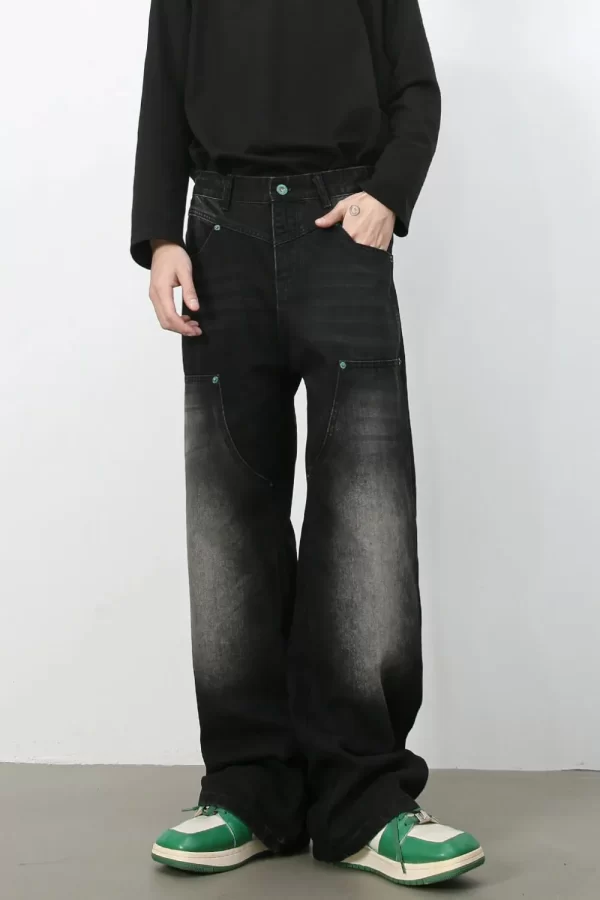 Men's Wide Leg Jeans