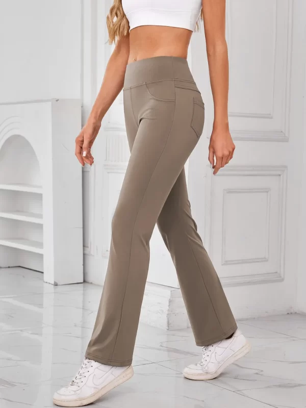 Lovelet High Waist Active Pants with Pockets - Image 11