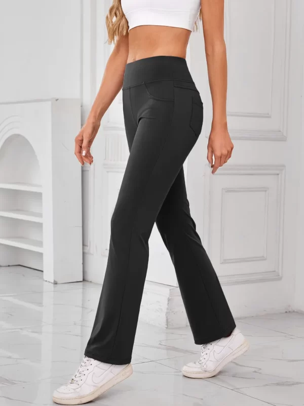 Lovelet High Waist Active Pants with Pockets - Image 14