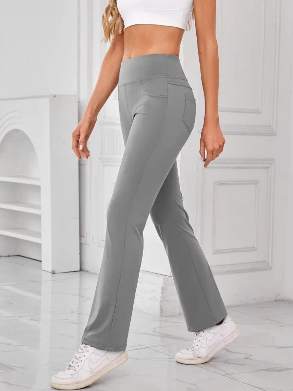 Lovelet High Waist Active Pants with Pockets - Image 23