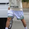 Men's Plus Size Drawstring Shorts