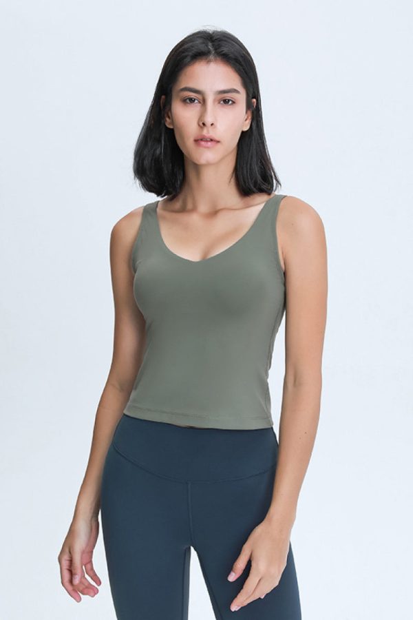 Millennia V Neck Active Tank - Image 7
