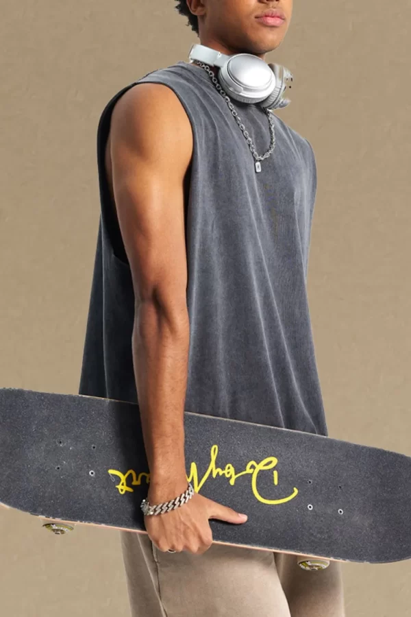 Men's Round Neck Tank - Image 3