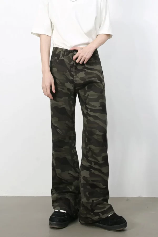 Men's Camouflage Jeans with Pockets - Image 5