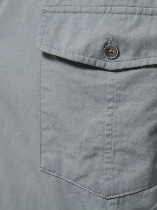 Men's Button Down Collared Neck Shirt - Image 9