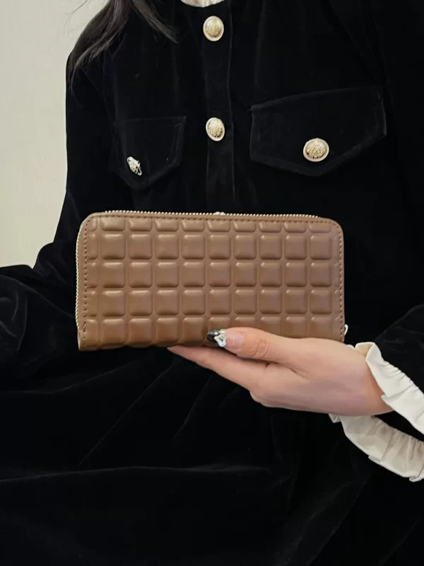 PU Leather Solid Color Wallet - Image 10