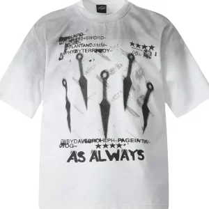 Men's Graphic Oversized Urban Street T-Shirt