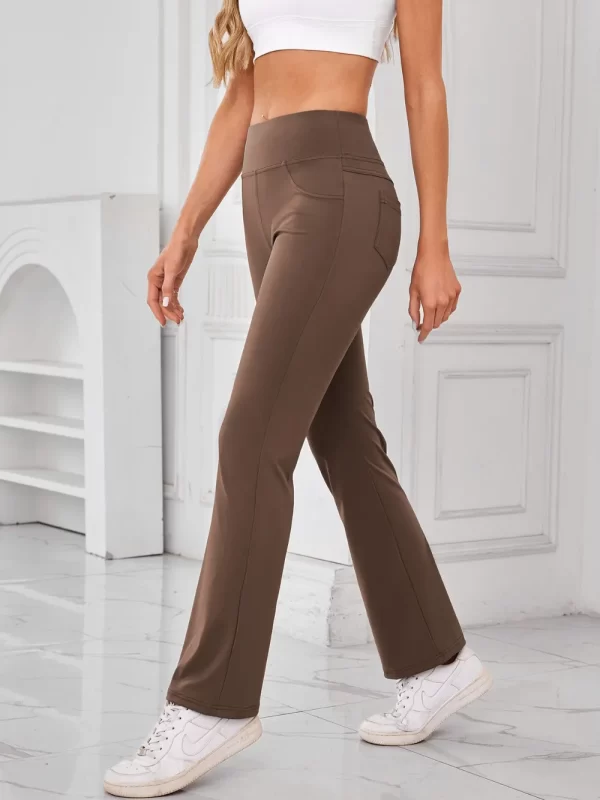 Lovelet High Waist Active Pants with Pockets - Image 6