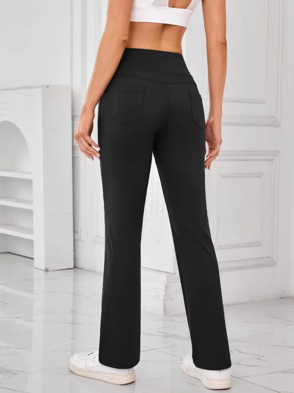 Lovelet High Waist Active Pants with Pockets - Image 17