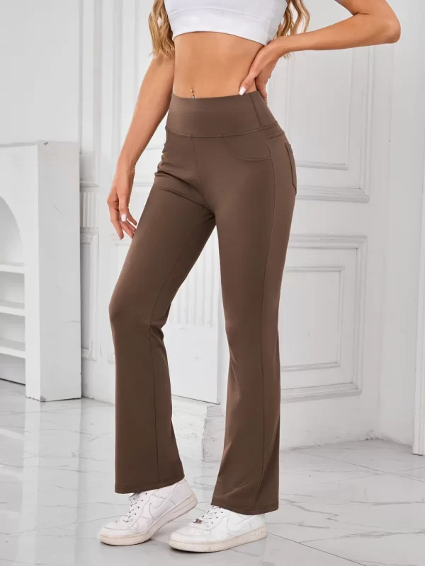 Lovelet High Waist Active Pants with Pockets - Image 5