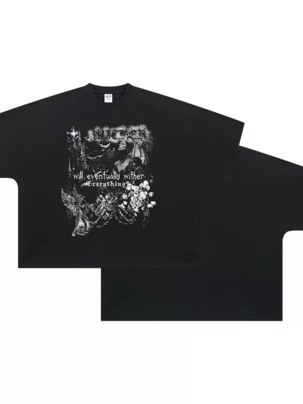 Men's Graphic Round Neck Half Sleeve T-Shirt - Image 2