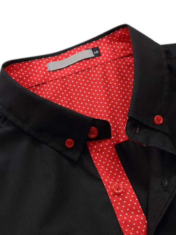 Men's Button Up Short Sleeve Shirt - Image 4