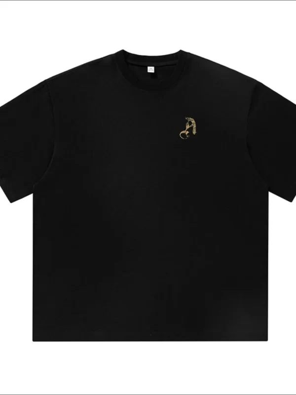 Men's Plus Size Graphic Round Neck Half Sleeve T-Shirt - Image 3