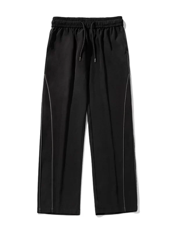 Men's Contrast Straight Sweatpants - Image 3