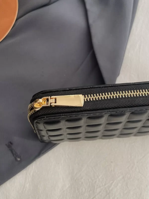 PU Leather Solid Color Wallet - Image 16