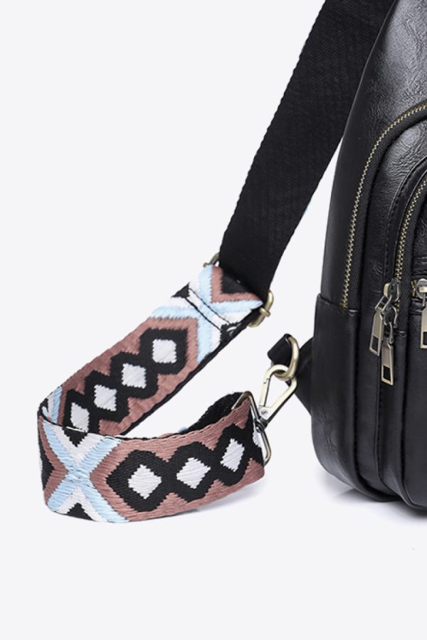 Adored It's Your Time PU Leather Sling Bag - Image 13